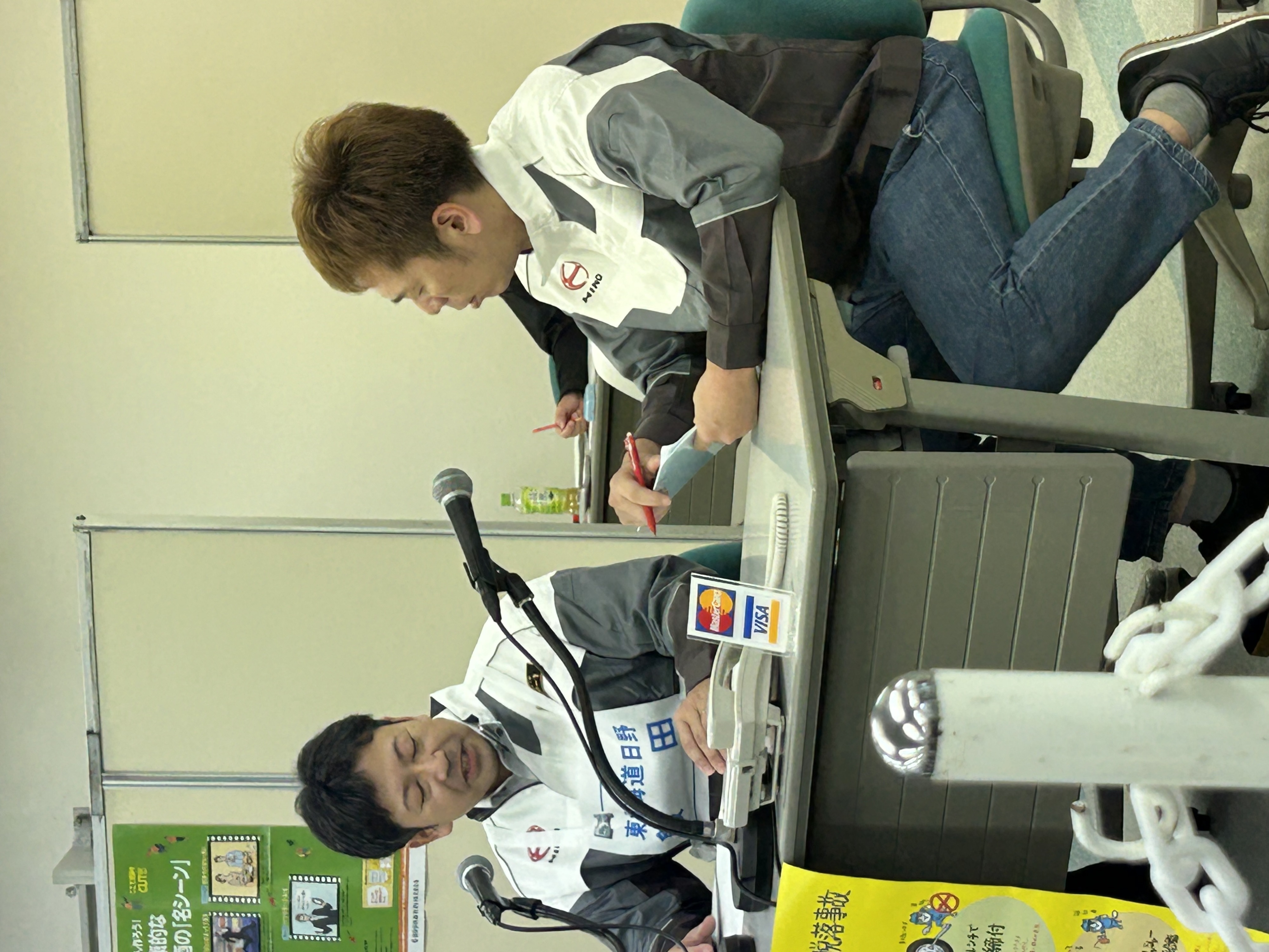 写真：飯田選手の競技中の様子