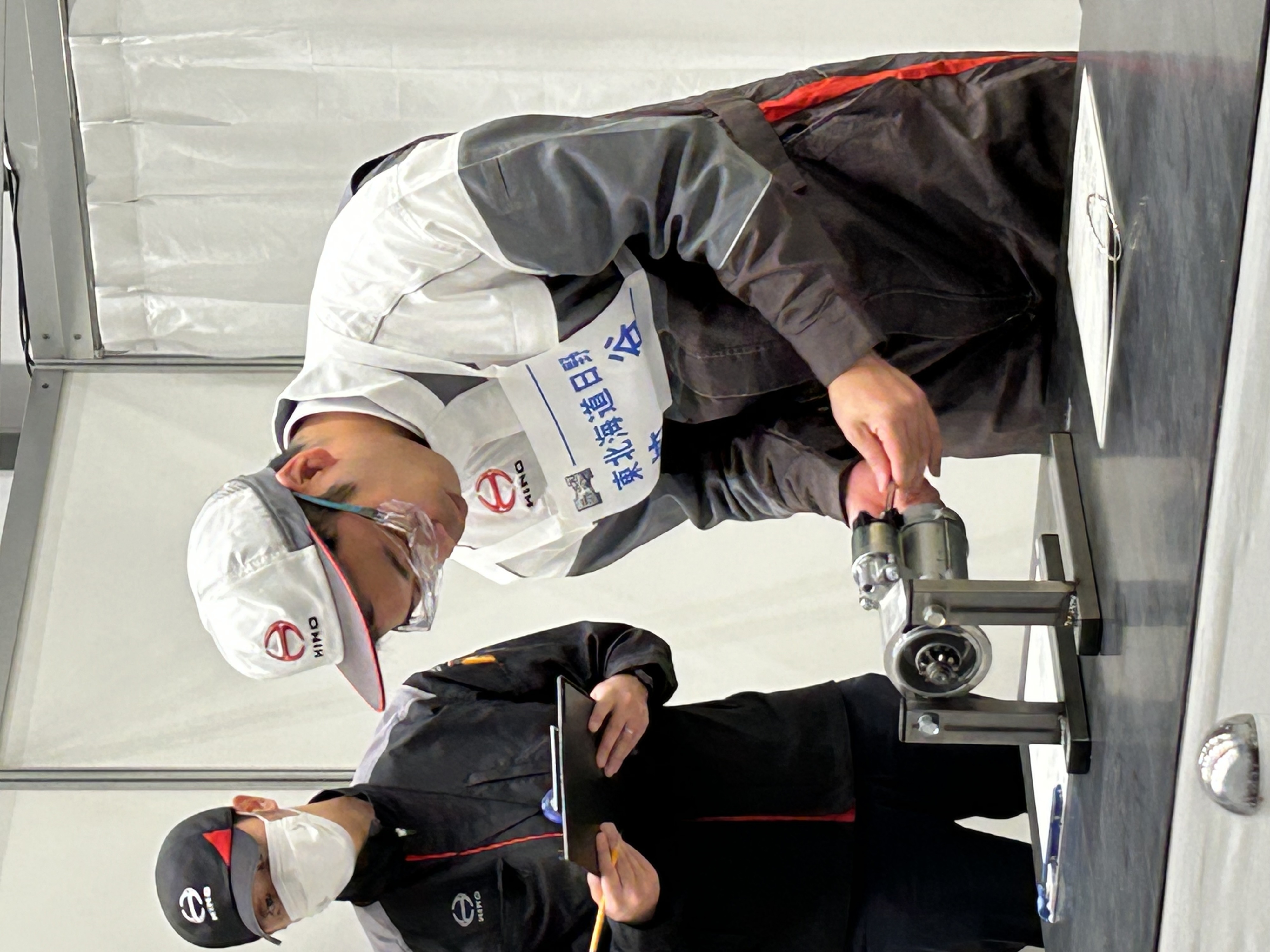 写真：竹谷選手の競技中の様子